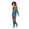 Abstract Mixing Ink Women's Pajamas-grizzshop