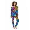 Abstract Mixing Ink Women's Pajamas-grizzshop