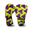 Abstract Neon Cow Print Boxing Gloves-grizzshop