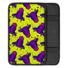 Abstract Neon Cow Print Car Console Cover-grizzshop