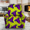 Abstract Neon Cow Print Recliner Cover-grizzshop