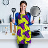 Abstract Neon Cow Print Women's Apron-grizzshop