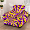 Abstract Optical illusion Armchair Cover-grizzshop