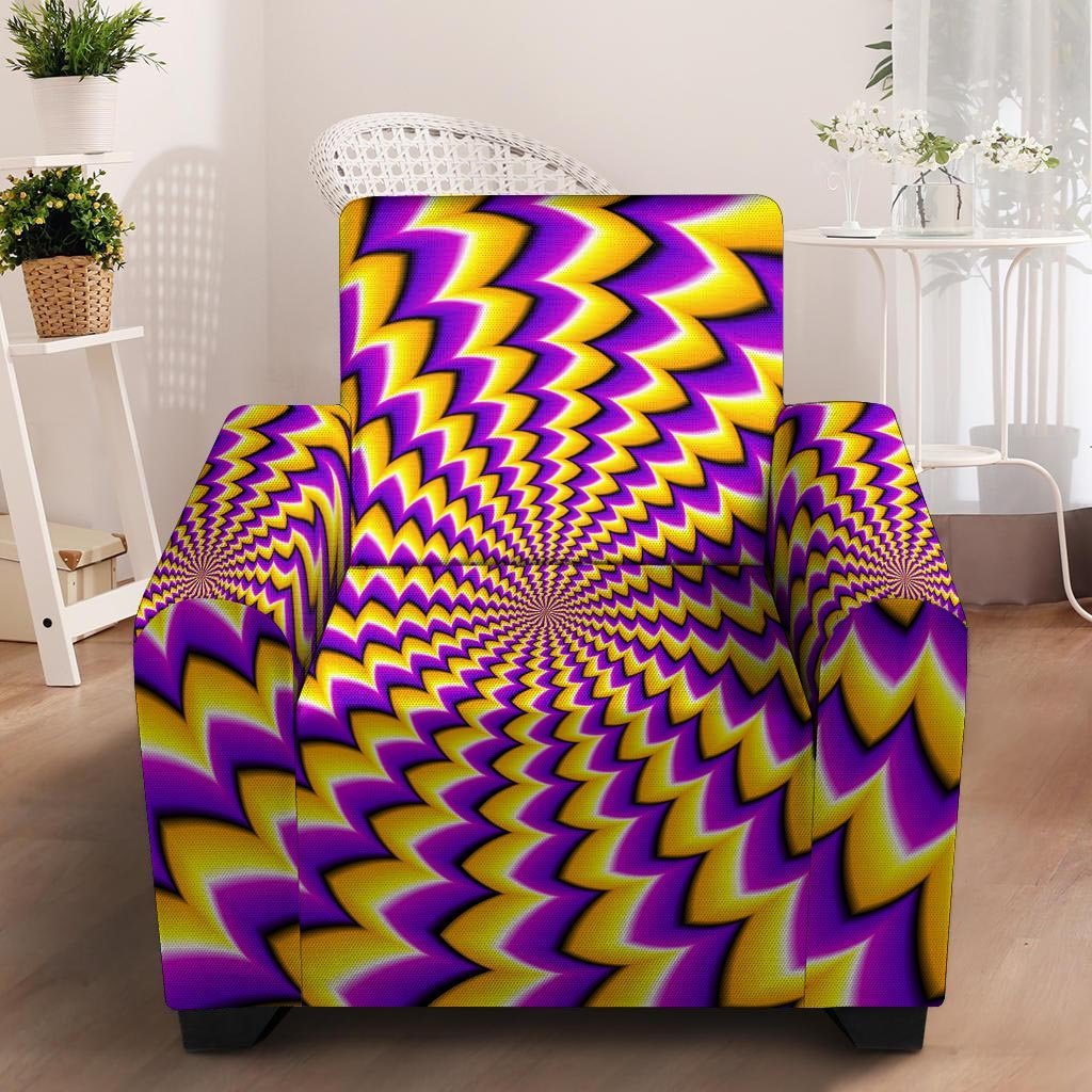 Abstract Optical illusion Armchair Cover-grizzshop