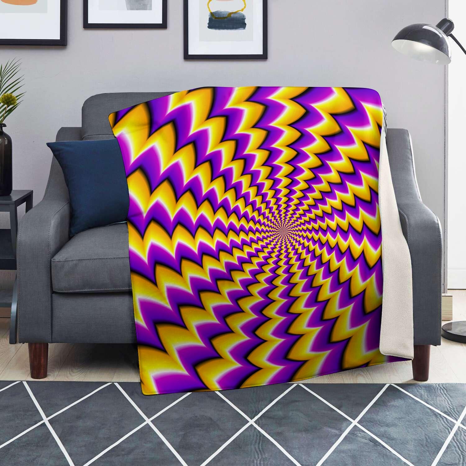 Abstract Optical illusion Blanket-grizzshop