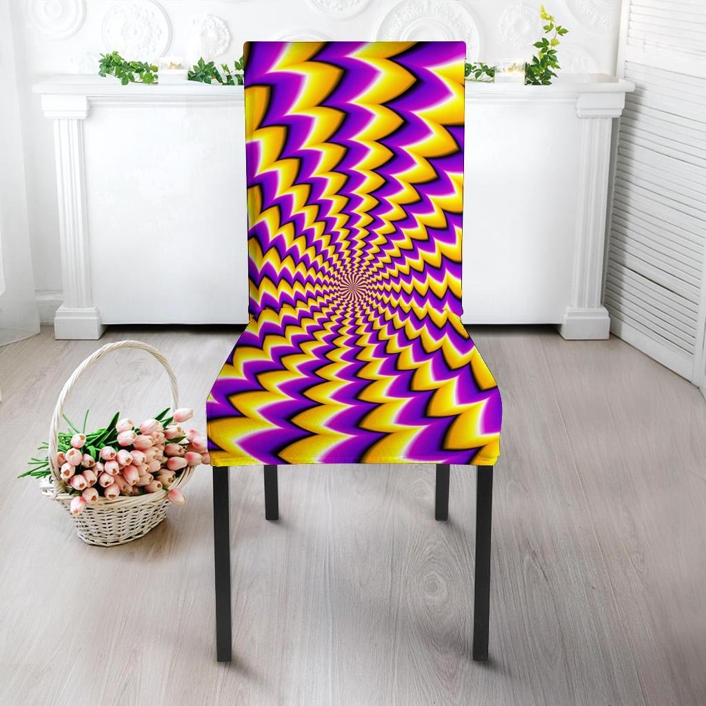 Abstract Optical illusion Chair Cover-grizzshop