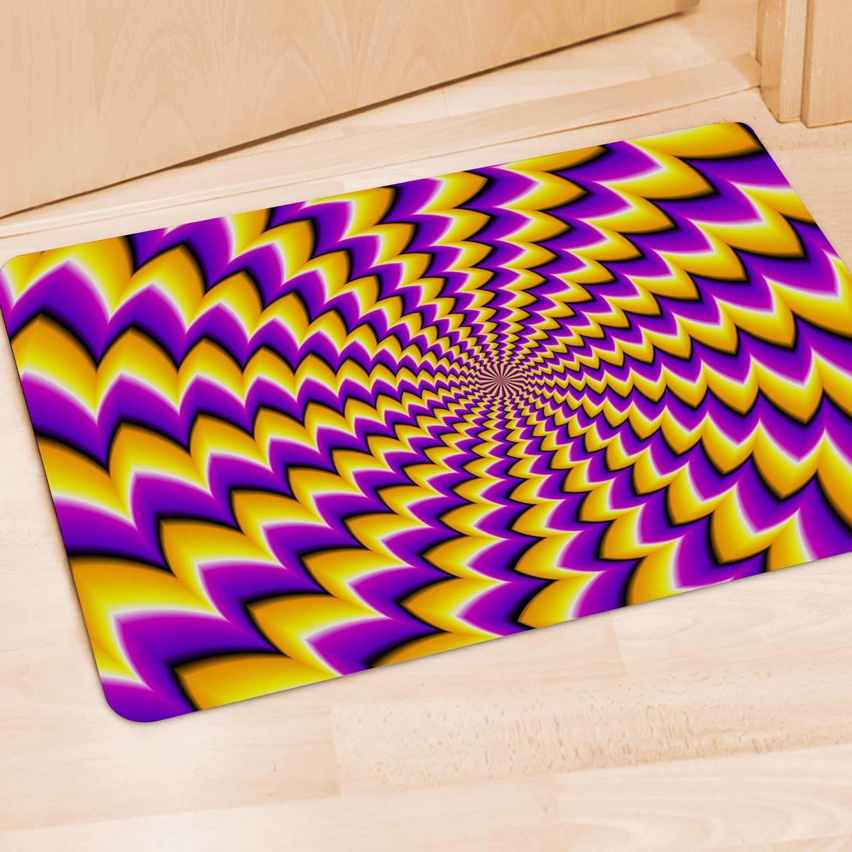 Abstract Optical illusion Door Mat-grizzshop