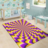 Abstract Optical illusion Floor Mat-grizzshop