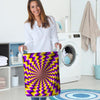 Abstract Optical illusion Laundry Basket-grizzshop