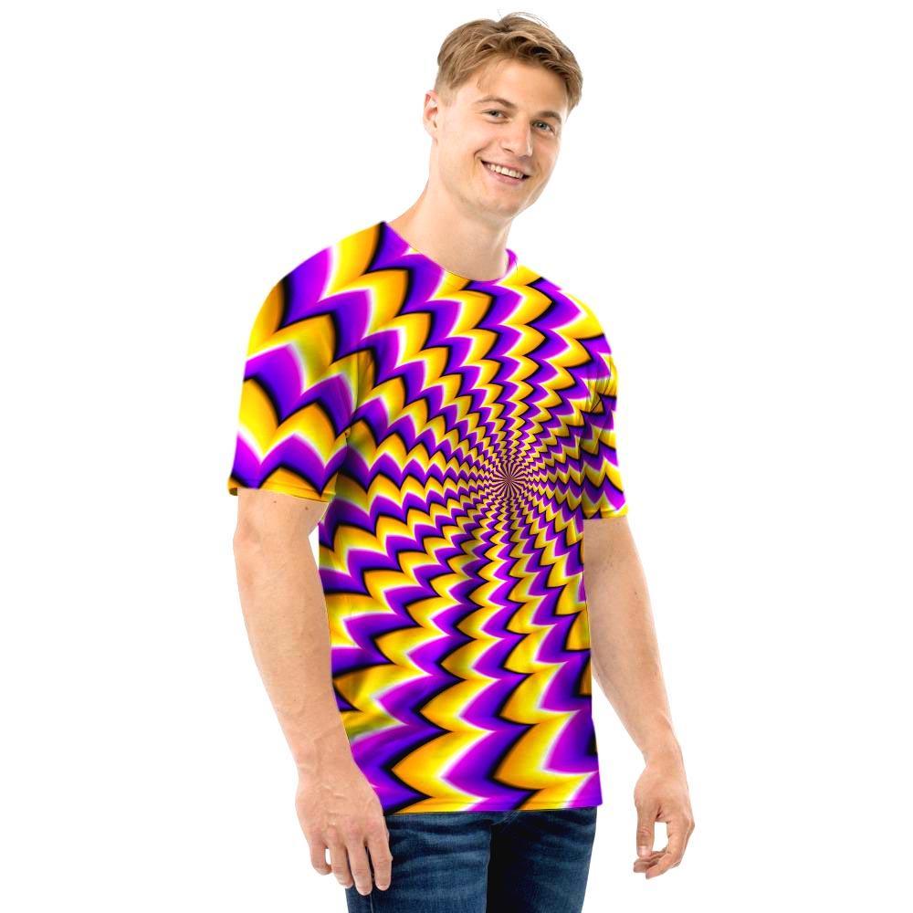 Abstract Optical illusion Men T Shirt-grizzshop