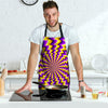 Abstract Optical illusion Men's Apron-grizzshop