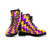 Abstract Optical illusion Men's Boots-grizzshop