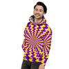 Abstract Optical illusion Men's Hoodie-grizzshop