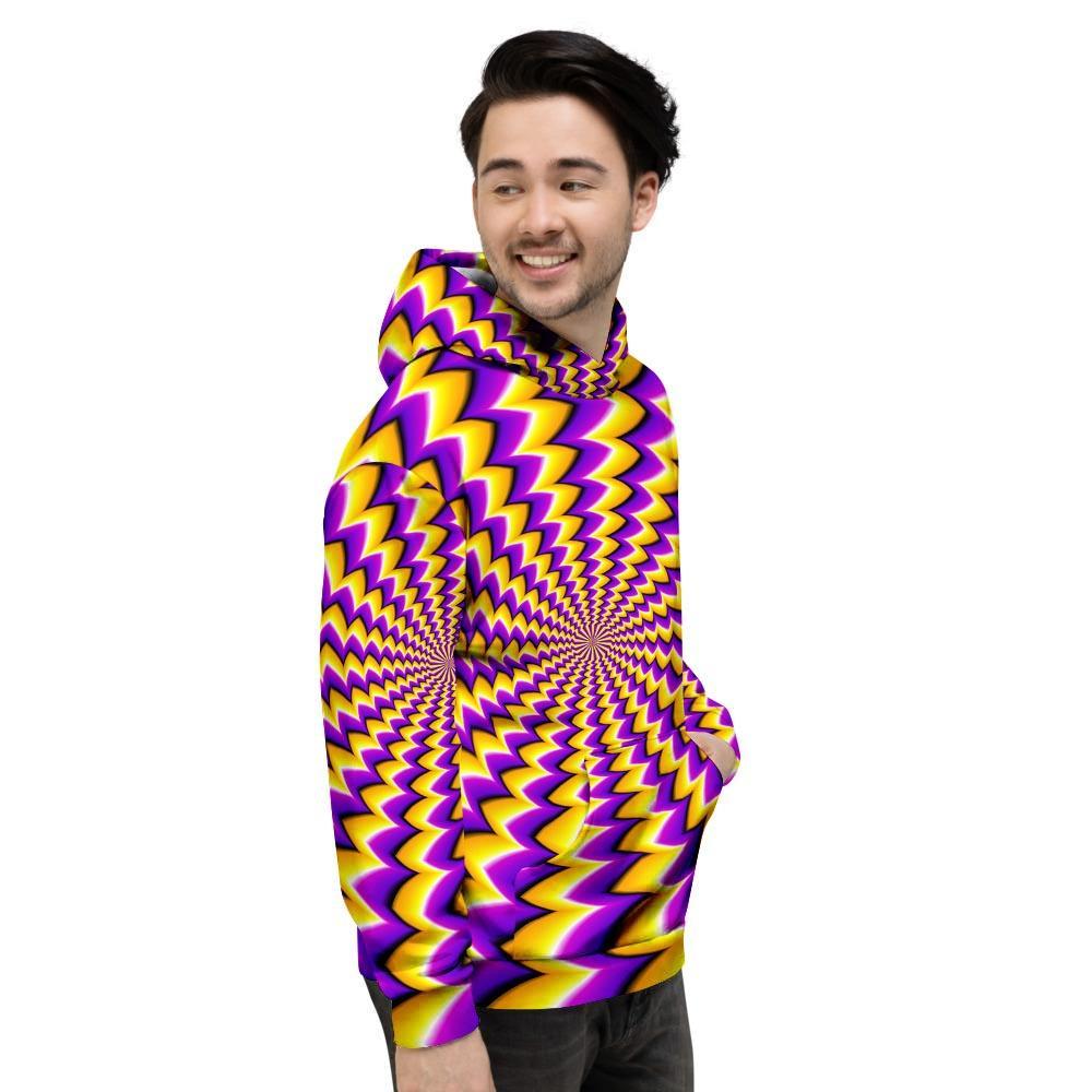 Abstract Optical illusion Men's Hoodie-grizzshop