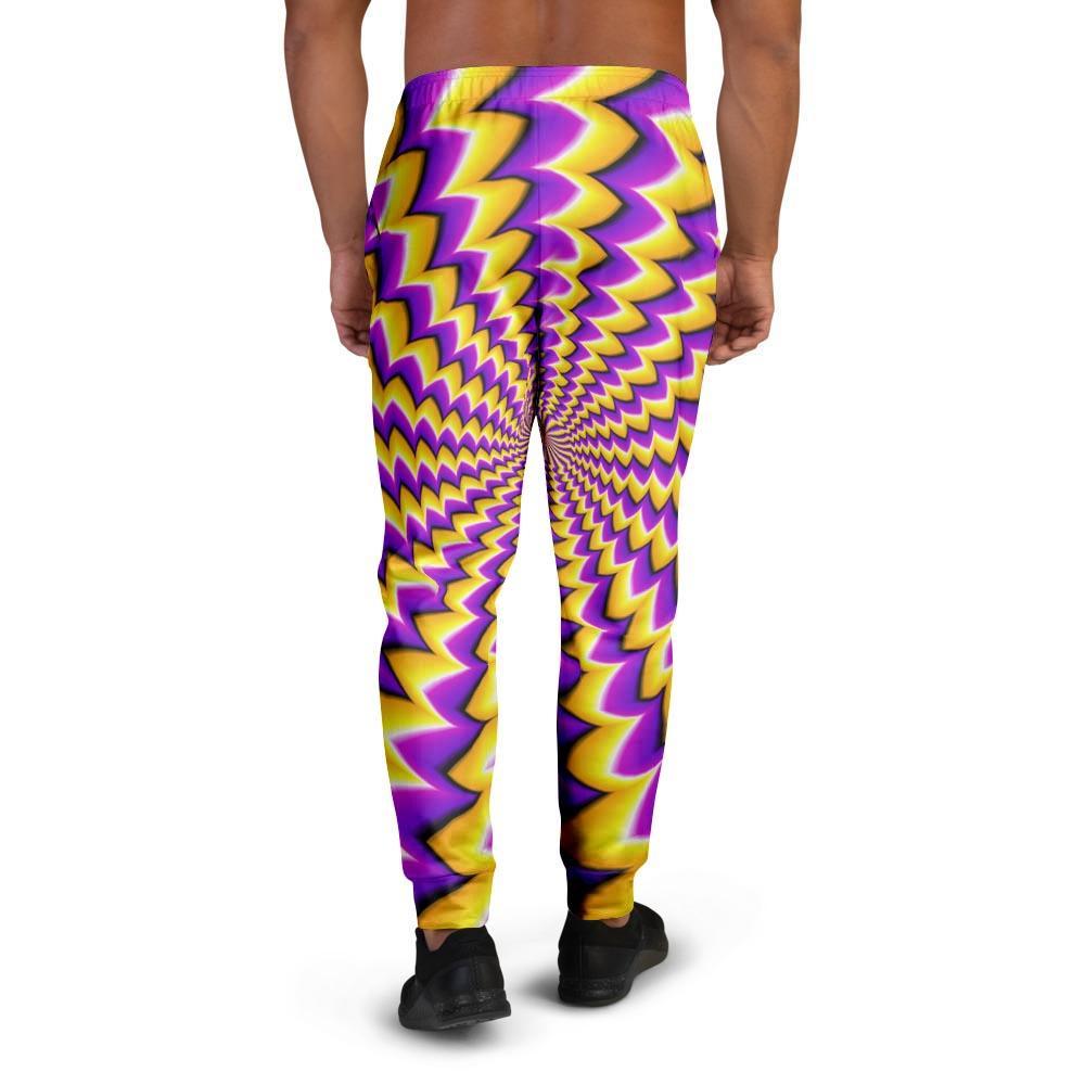 Abstract Optical illusion Men's Joggers-grizzshop