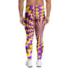Abstract Optical illusion Men's Leggings-grizzshop