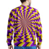 Abstract Optical illusion Men's Sweatshirt-grizzshop