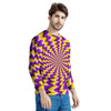 Abstract Optical illusion Men's Sweatshirt-grizzshop