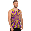 Abstract Optical illusion Men's Tank Tops-grizzshop
