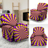 Abstract Optical illusion Recliner Cover-grizzshop