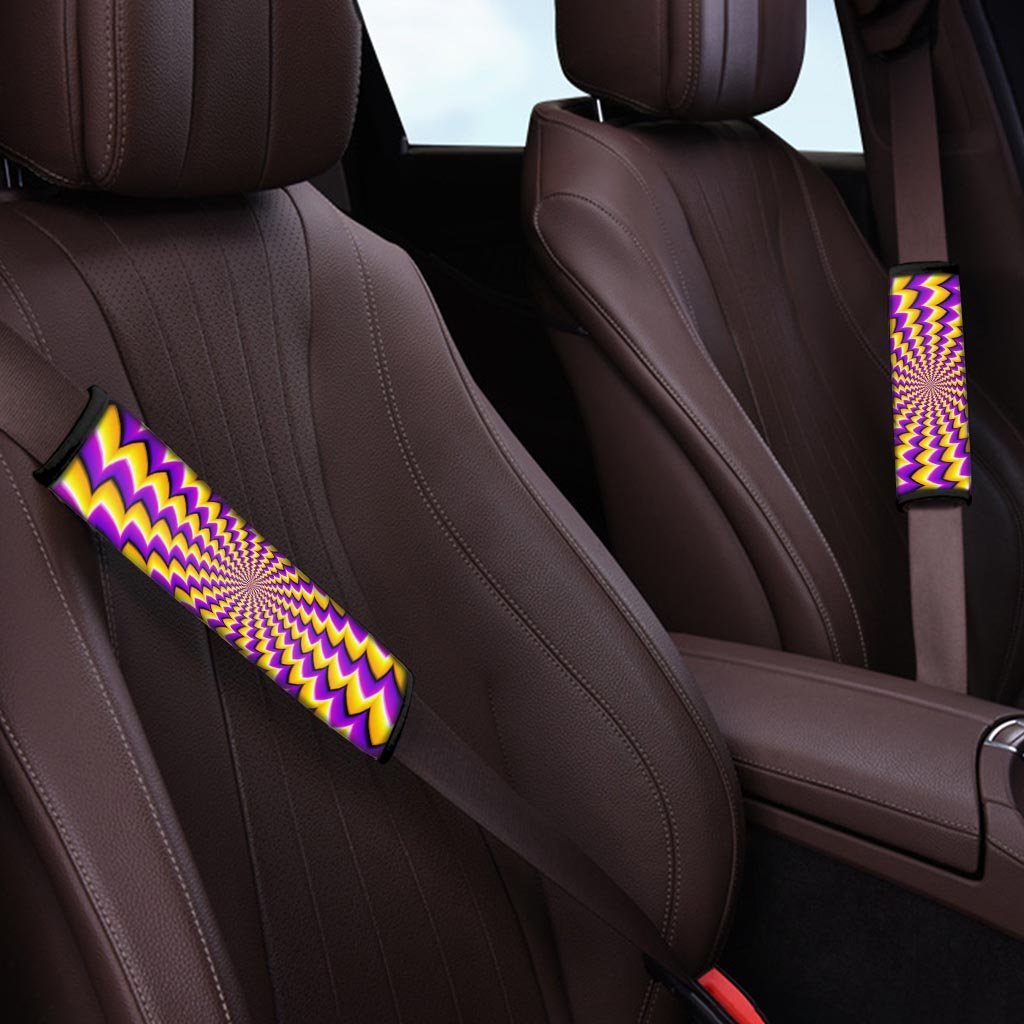 Abstract Optical illusion Seat Belt Cover-grizzshop