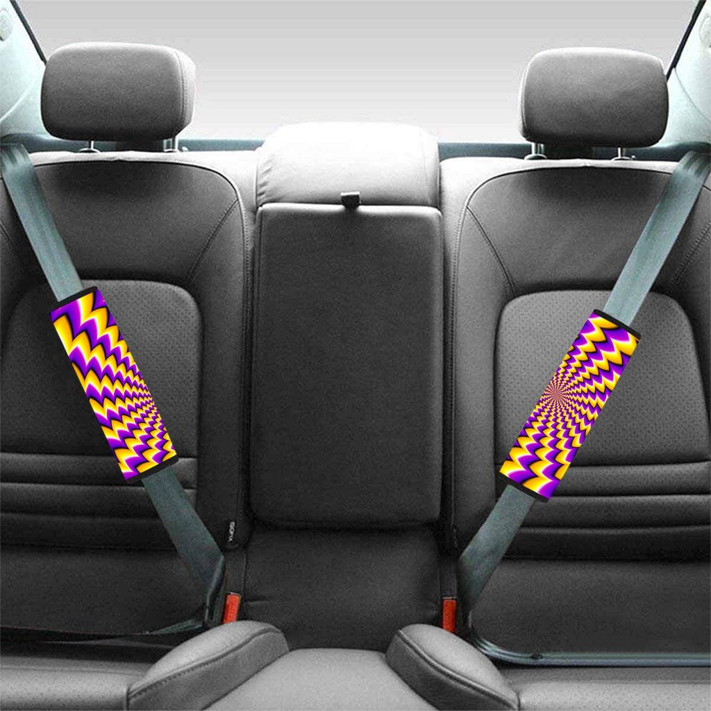 Abstract Optical illusion Seat Belt Cover-grizzshop