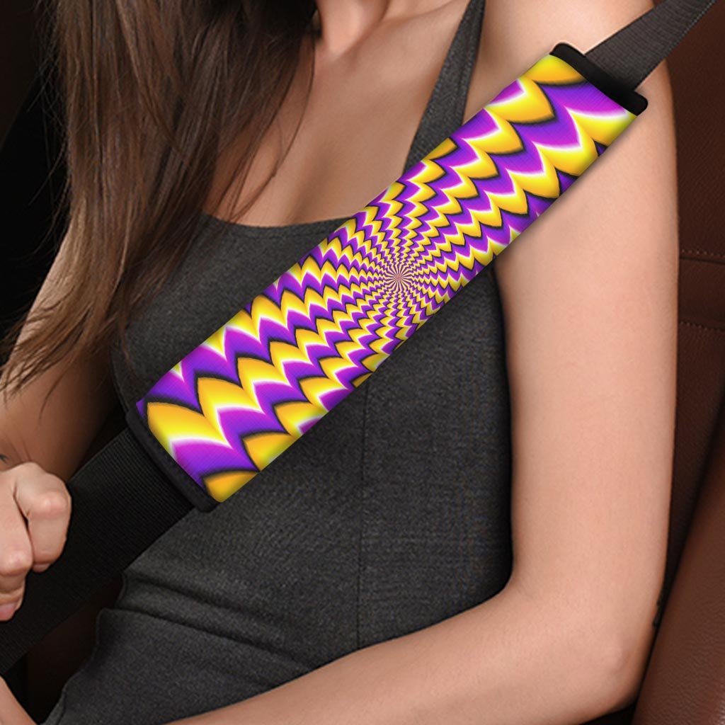 Abstract Optical illusion Seat Belt Cover-grizzshop