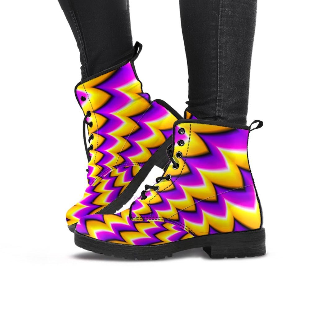 Abstract Optical illusion Women's Boots-grizzshop
