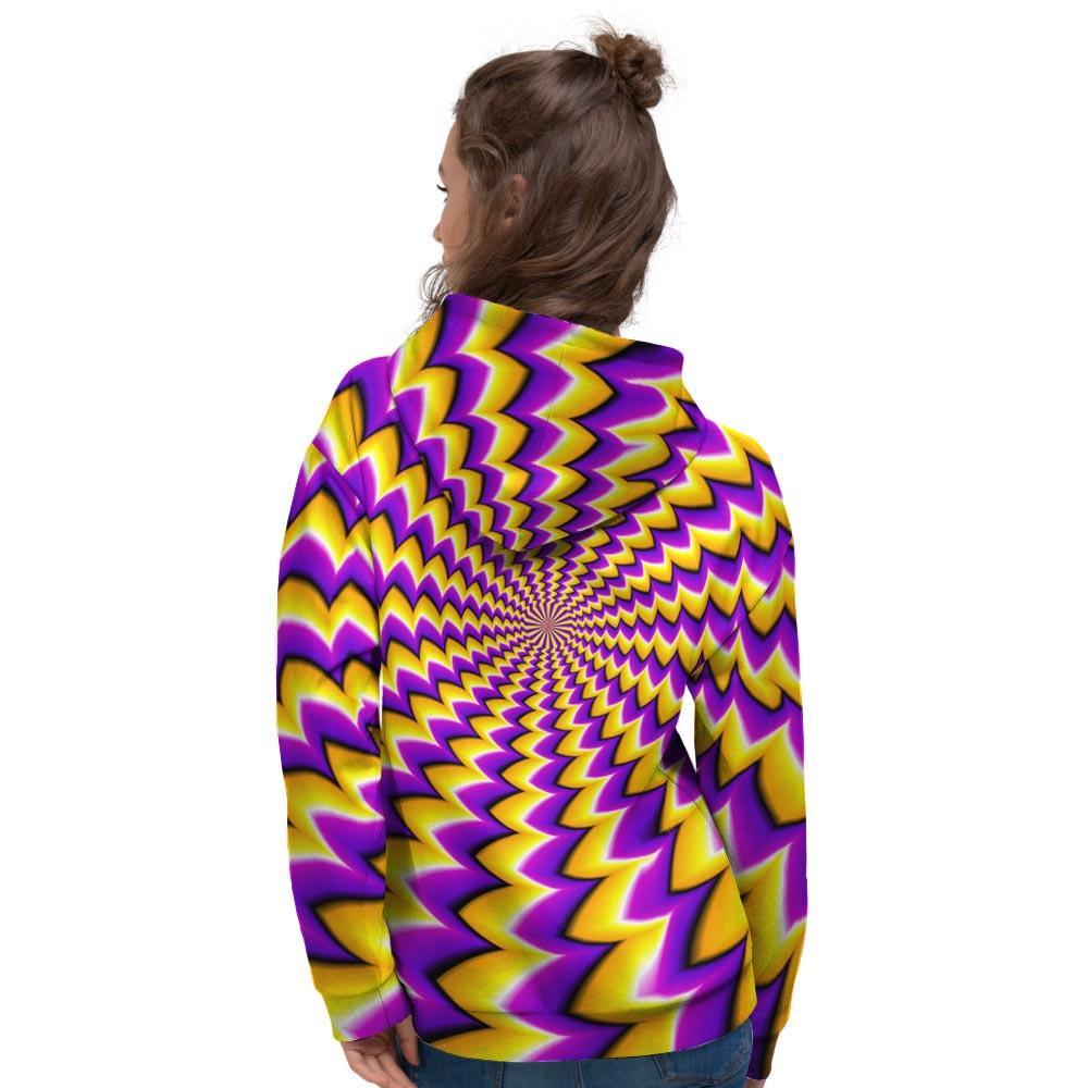 Abstract Optical illusion Women's Hoodie-grizzshop