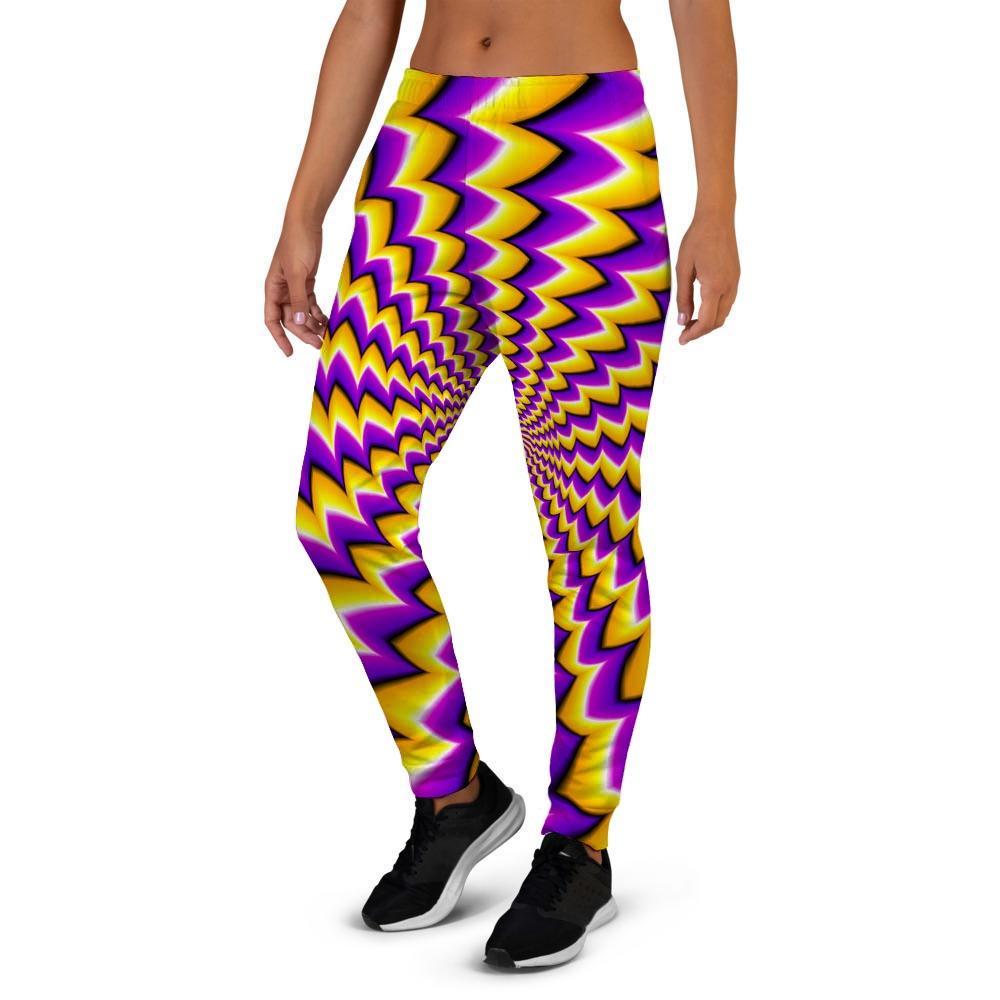 Abstract Optical illusion Women's Joggers-grizzshop