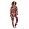 Abstract Optical illusion Women's Pajamas-grizzshop