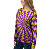 Abstract Optical illusion Women's Sweatshirt-grizzshop