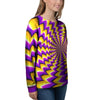 Abstract Optical illusion Women's Sweatshirt-grizzshop