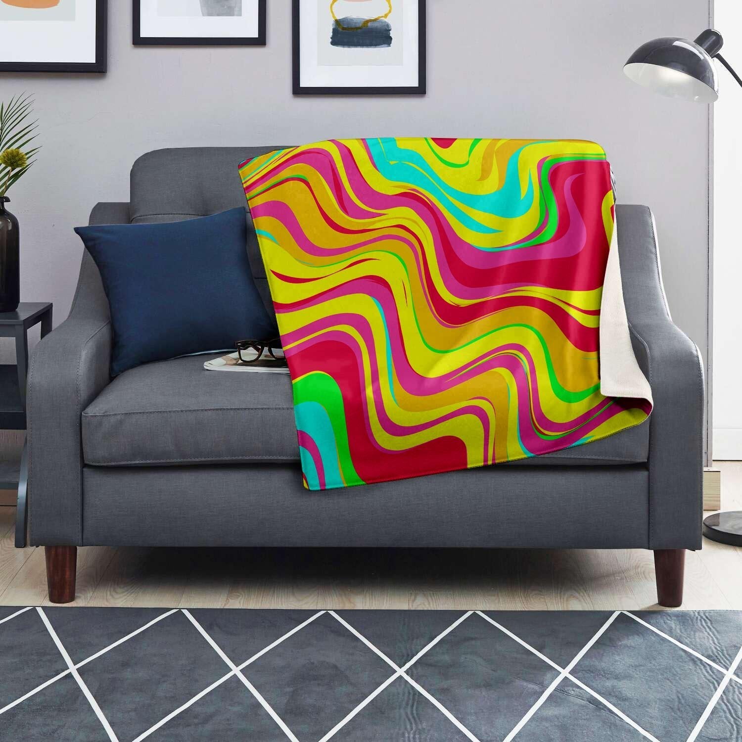 Abstract Paint Blanket-grizzshop