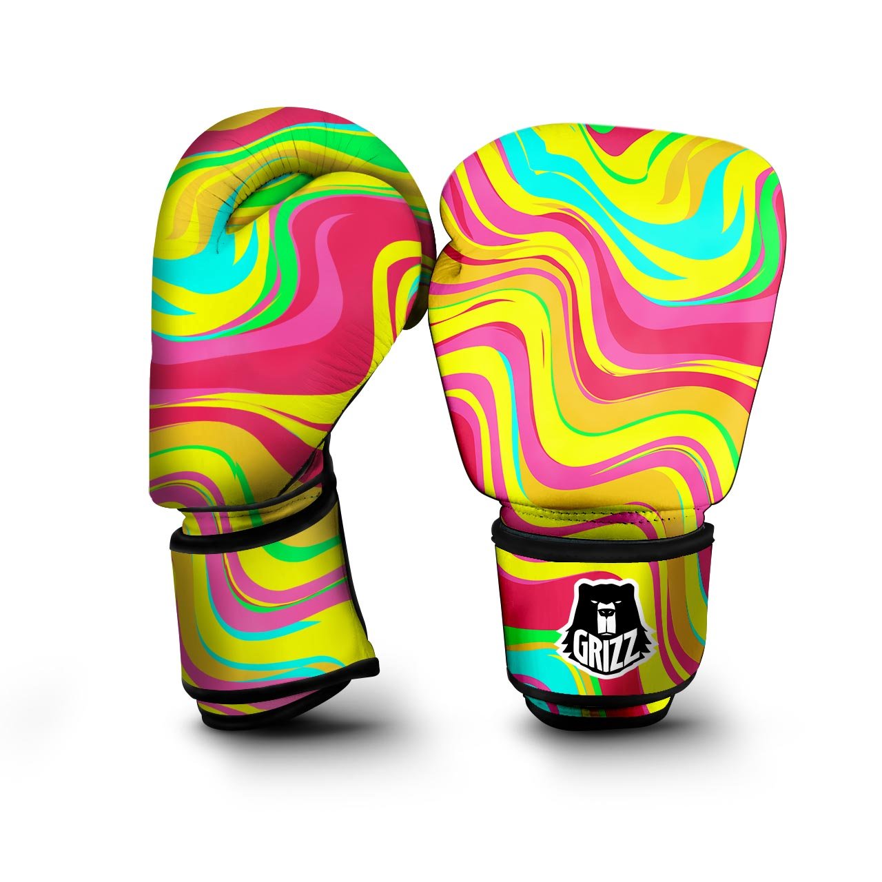 Abstract Paint Boxing Gloves-grizzshop