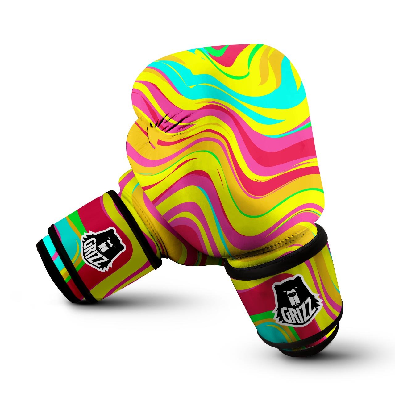 Abstract Paint Boxing Gloves-grizzshop