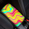 Abstract Paint Car Console Cover-grizzshop