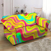 Abstract Paint Loveseat Cover-grizzshop