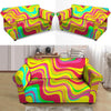 Abstract Paint Loveseat Cover-grizzshop