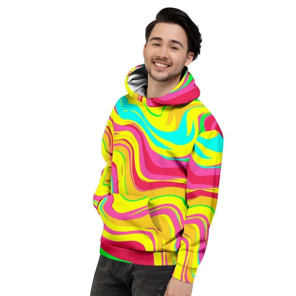 Abstract Paint Men's Hoodie-grizzshop