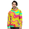 Abstract Paint Men's Hoodie-grizzshop