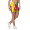 Abstract Paint Mini Skirt-grizzshop