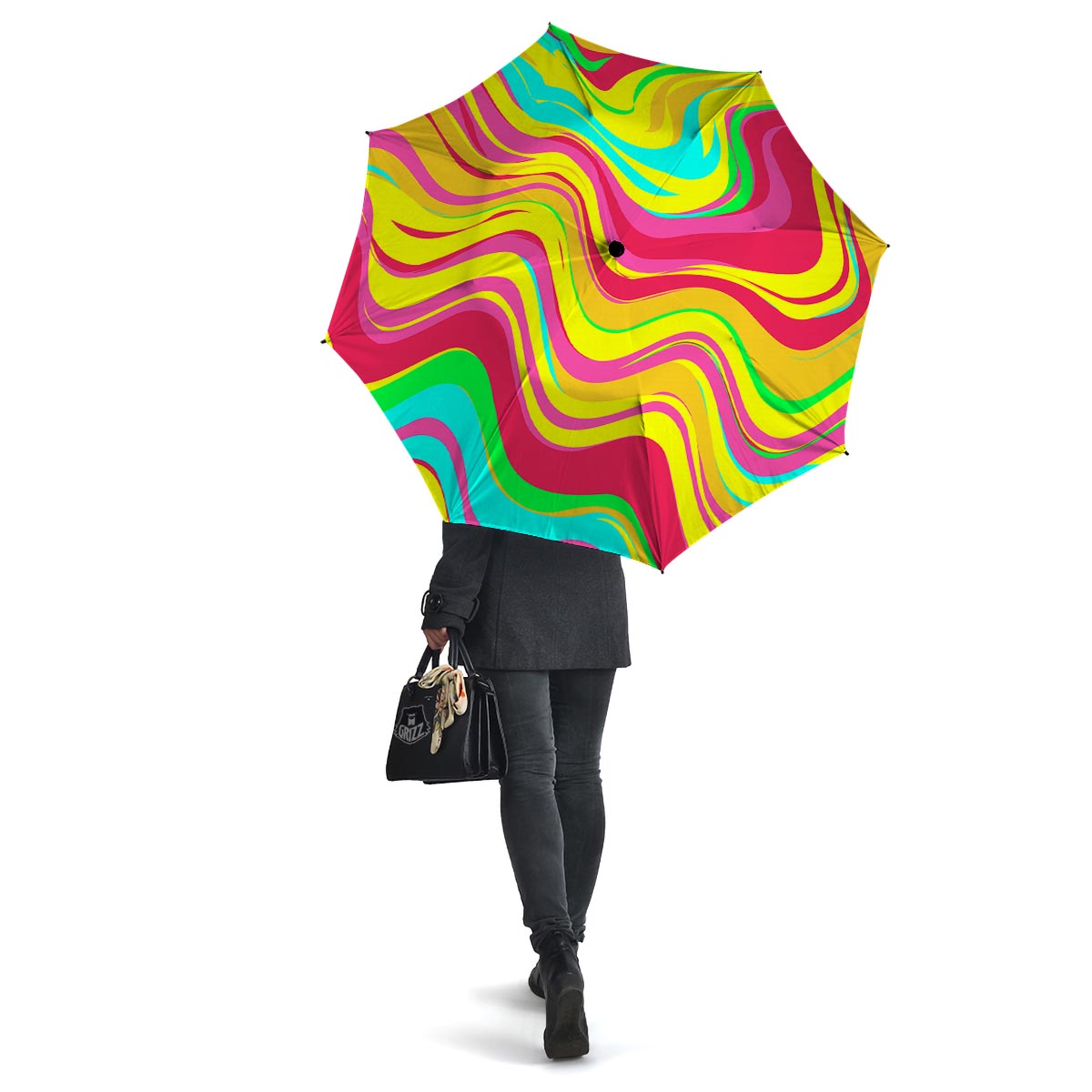 Abstract Paint Umbrella-grizzshop