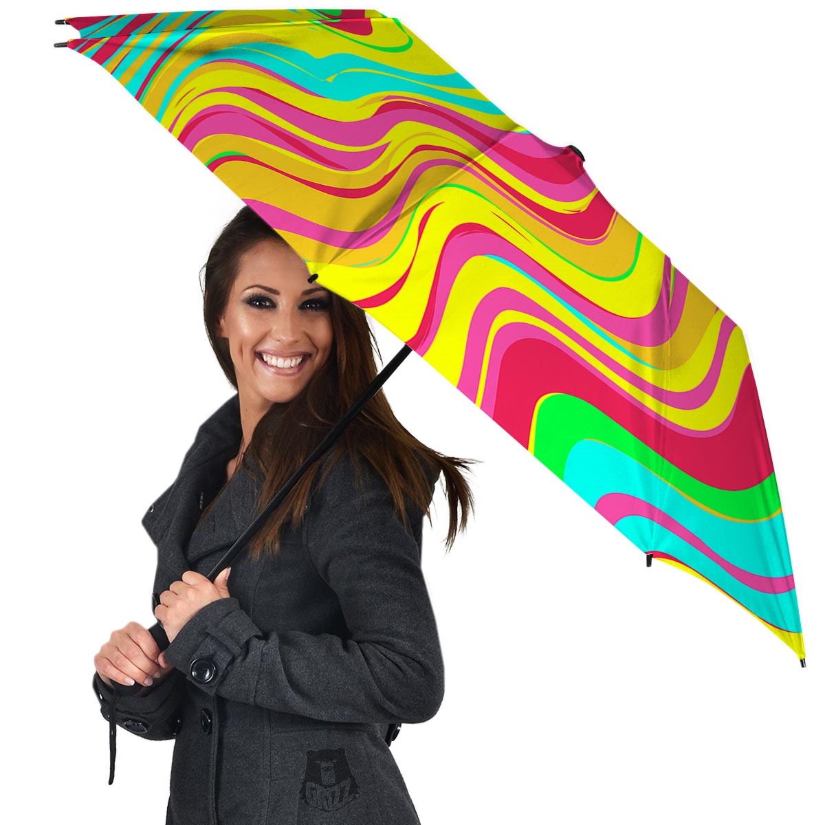 Abstract Paint Umbrella-grizzshop