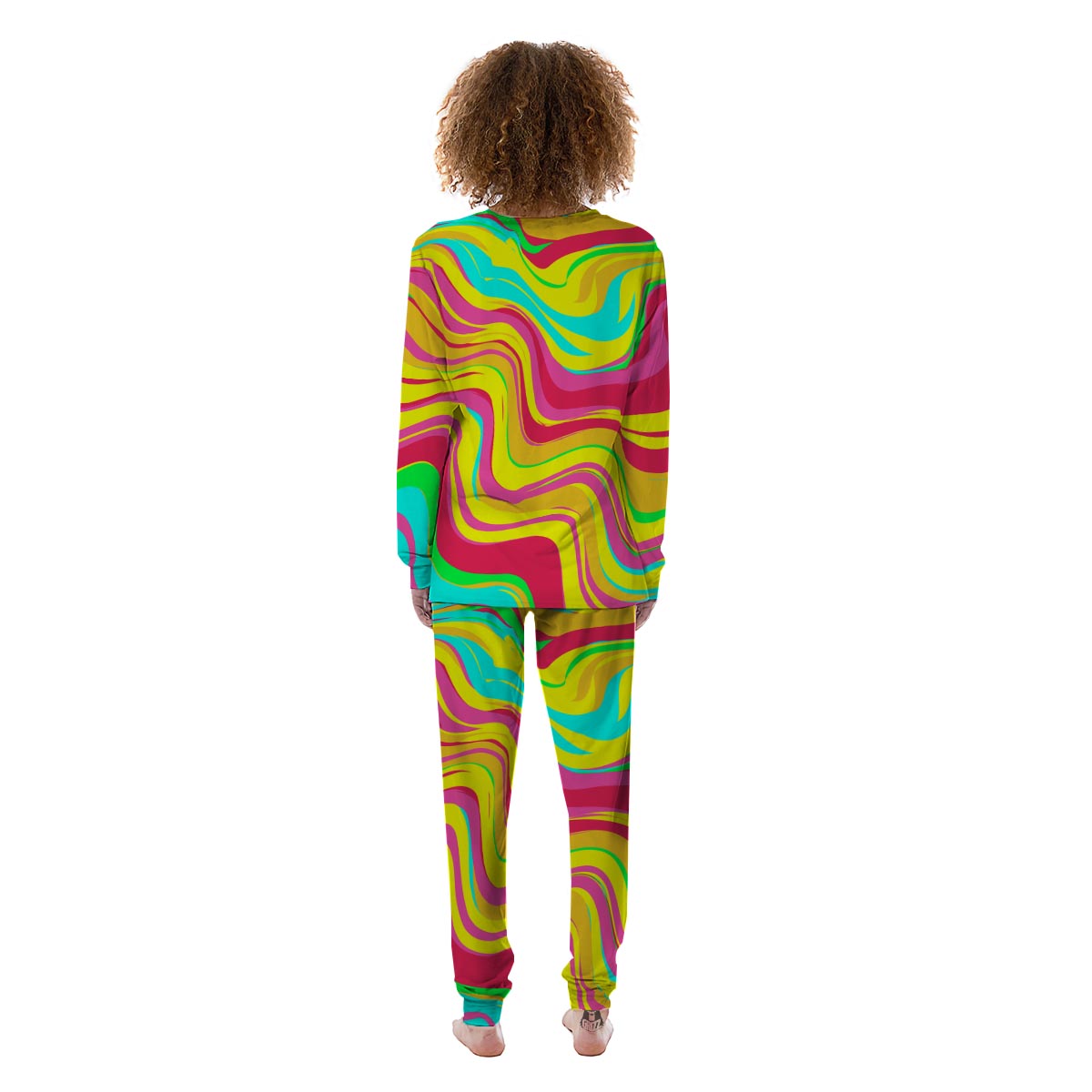 Abstract Paint Women's Pajamas-grizzshop