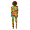 Abstract Paint Women's Pajamas-grizzshop