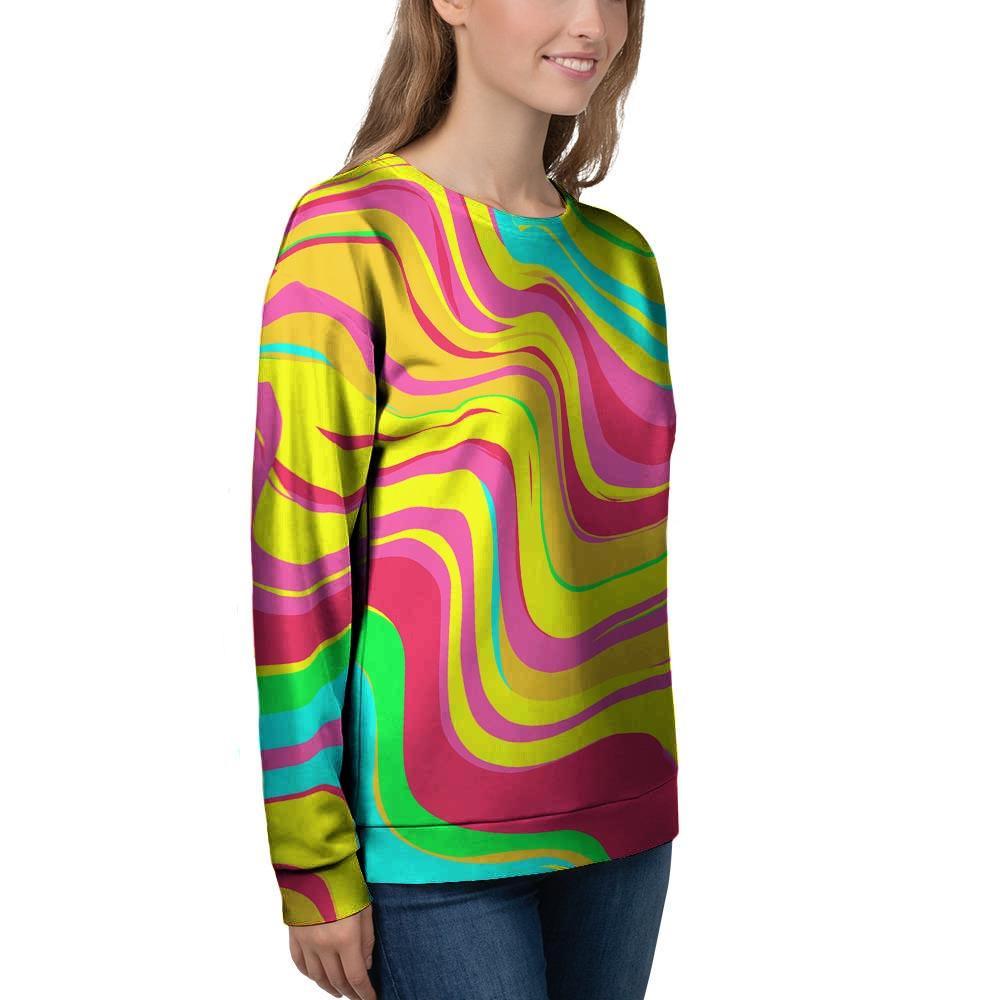 Abstract Paint Women's Sweatshirt-grizzshop