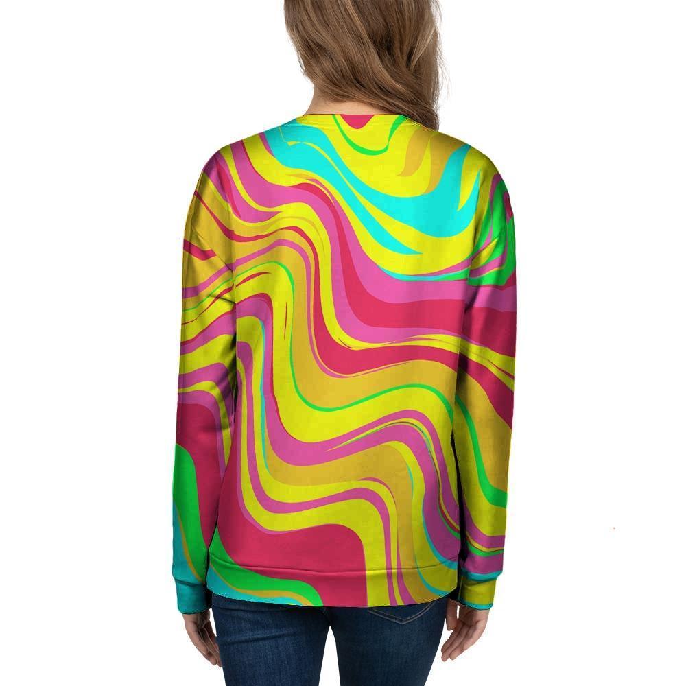 Abstract Paint Women's Sweatshirt-grizzshop