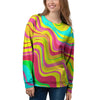 Abstract Paint Women's Sweatshirt-grizzshop