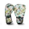 Abstract Palm Tree Hawaiian Print Boxing Gloves-grizzshop